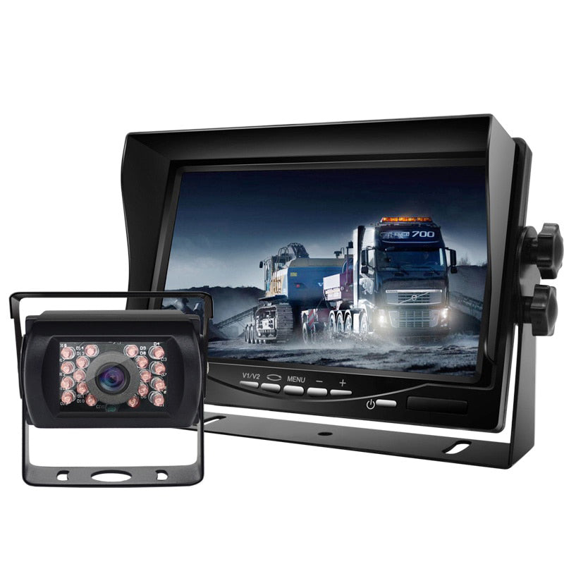 CAR View Camera High Definition 7inch Digital LCD Car Monitor, Ideal For DVD Display,for RV Truck Bus Parking Assistance System